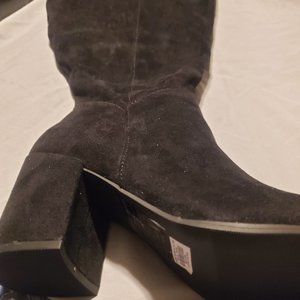 Torrid Wide calf suede leather boots